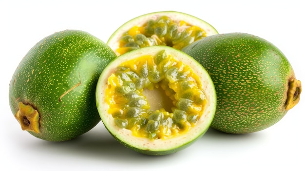 Free photo fresh maracuja fruit also known as passion fruit