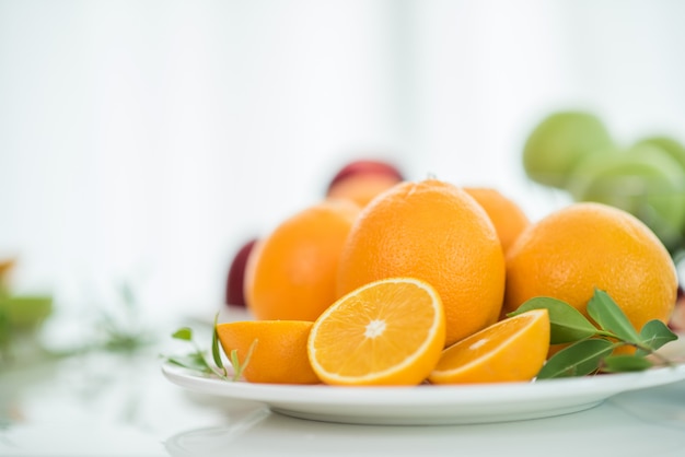 Fresh Orange Fruit slice 