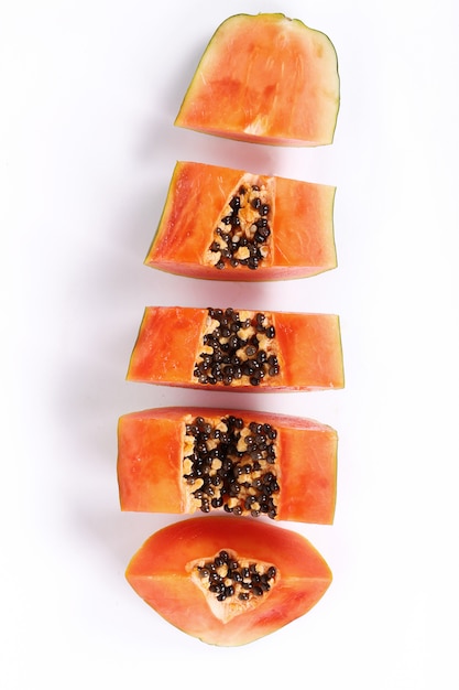 Free Photo fresh papaya fruit