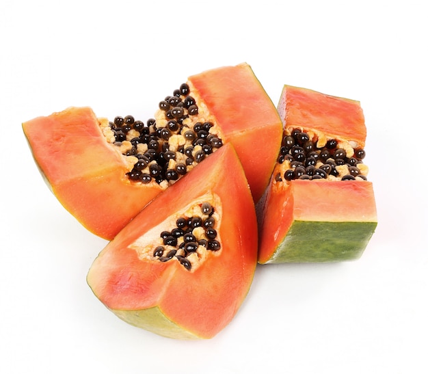 Free Photo fresh papaya fruit