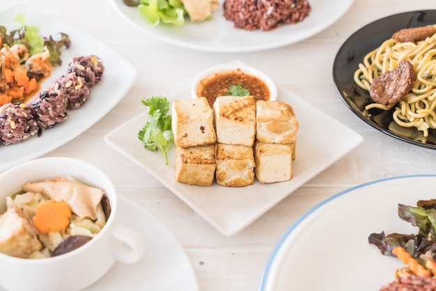 Fried Tofu - healthy food