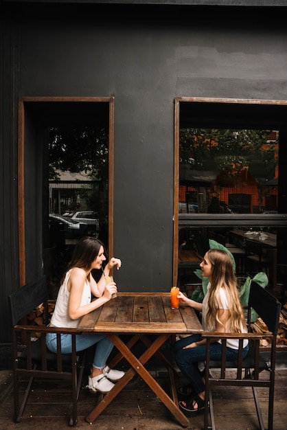 Friends drinking