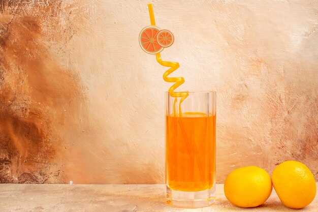 Front view fresh tangerines with juice on a light background