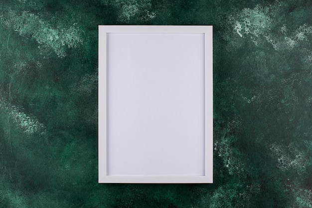 Free photo front view of photo frame as interior decoration