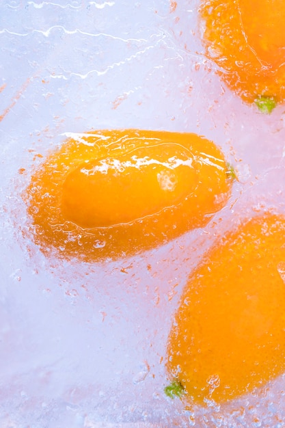 Frozen loquats