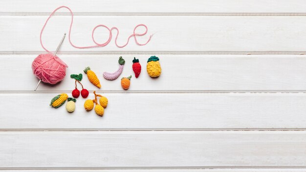 Fruits of wool and love letters