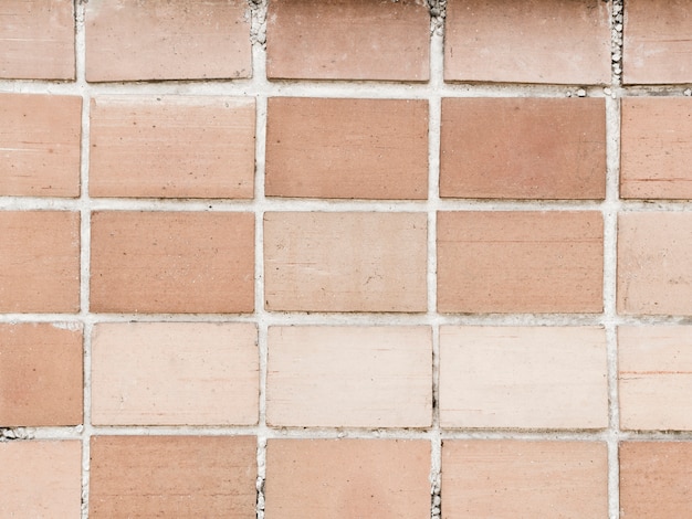 Free Photo full frame of brick wall textured background