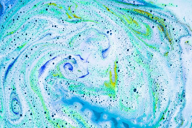 Full frame of color mix bath bomb backdrop