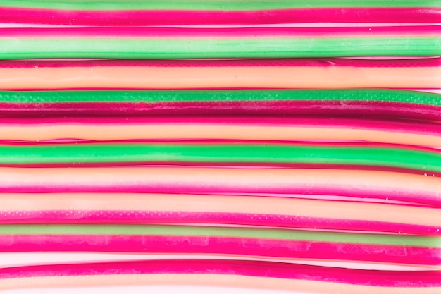 Free photo full frame shot of colorful licorice candies