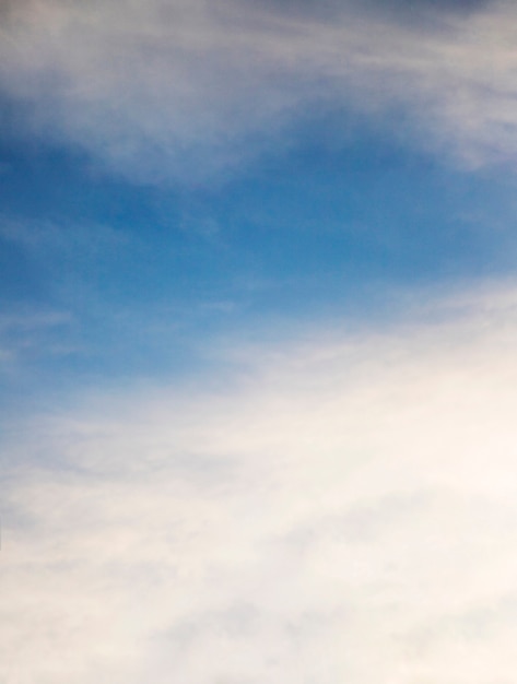 Full frame of white clouds in the sky