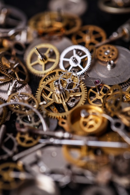 Gears on the table