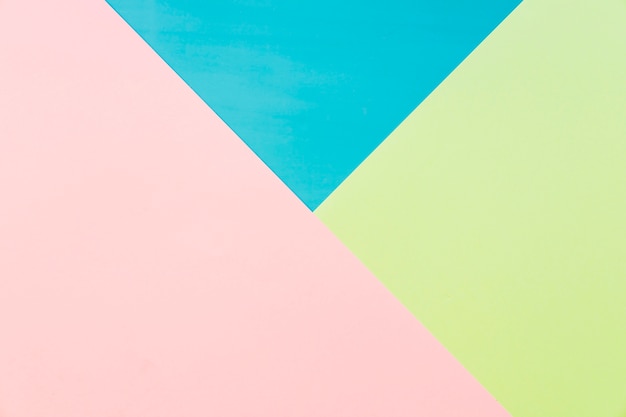 Geometric background made of three colors