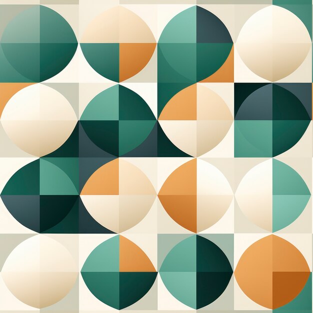 Geometric seamless pattern