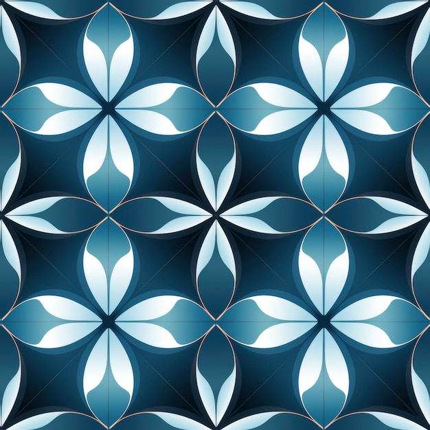 Free photo geometric seamless pattern