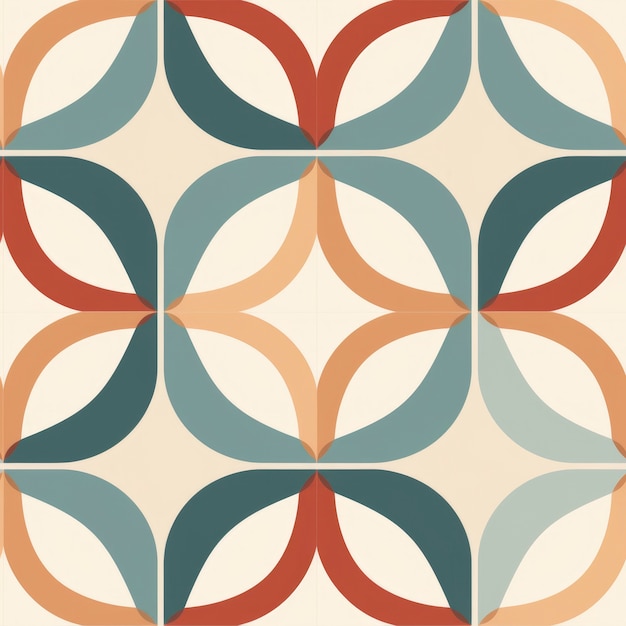 Free photo geometric seamless pattern