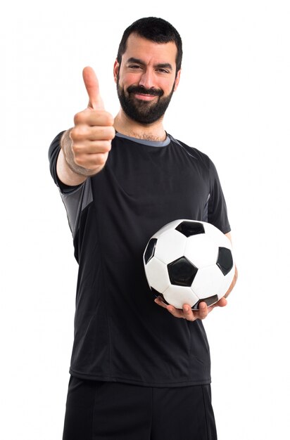 gesture football gesturing successful adult