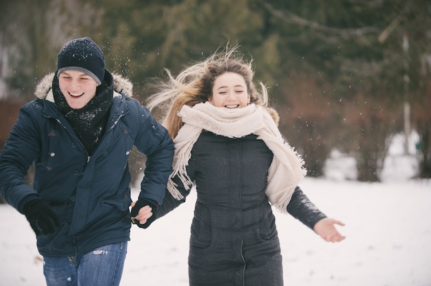 Free Photo girl and boy