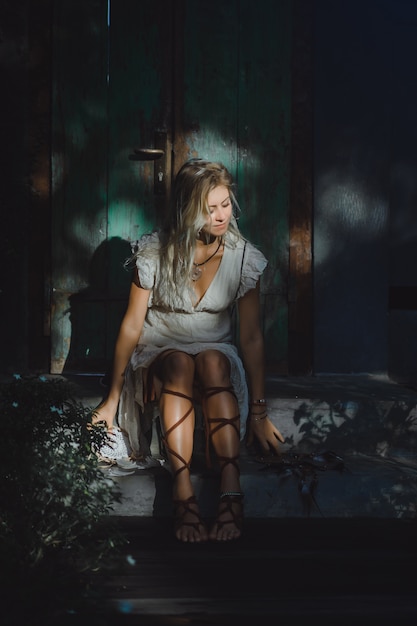 girl and dream catcher