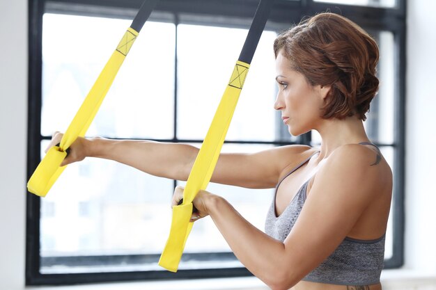 Girl at gym