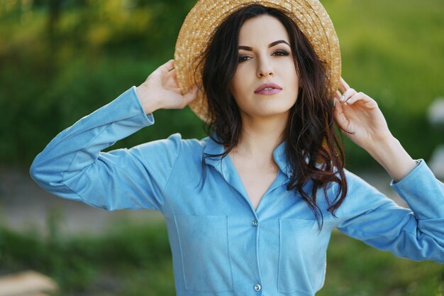 girl in a park