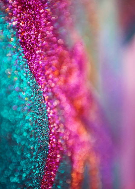 Free Photo glitter bokeh lights background