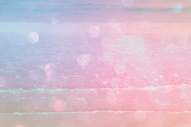 Free photo glittery pastel background with blank space