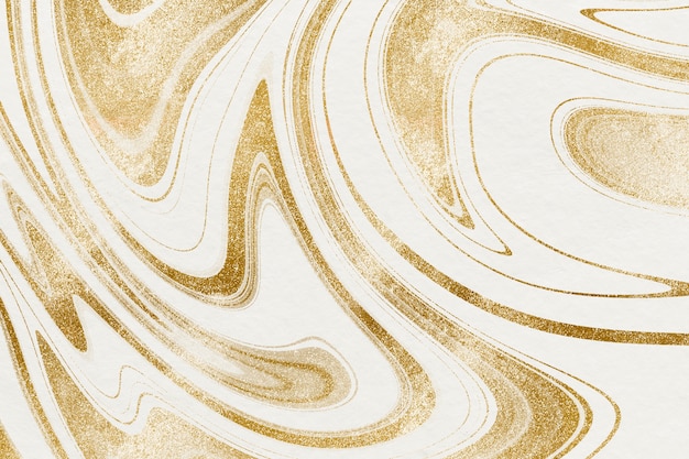 Free photo gold fluid art background luxury style