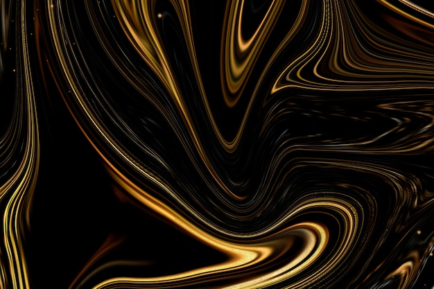 Gold liquid marble background luxury style