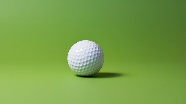 Free photo golf ball in studio