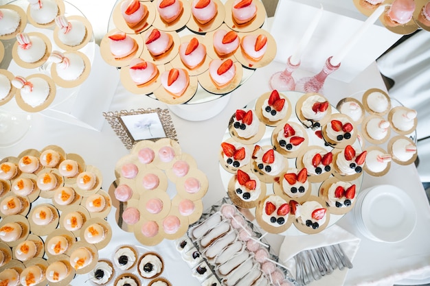 Good sweets on the festive table