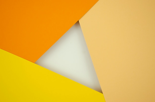 Free Photo gradient orange abstract composition with colour papers