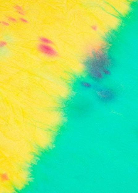 Free photo gradient tie-dye textile surface