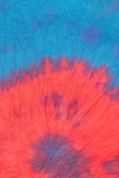 Gradient tie-dye textile