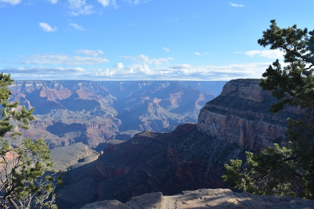 Grand Canyon landscape on a sunny day