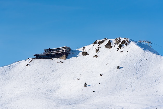 Free Photo grandvalira ski station in andorra.