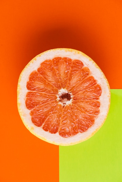 Free photo grapefruit background