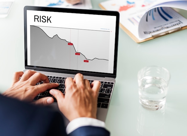 Graph Business Financial Investment Risk Word