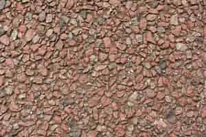 Free photo gravel background texture for outdoors design