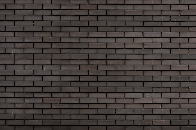 Gray brick wall textured background