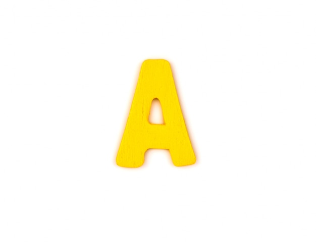 Free Photo great letter a