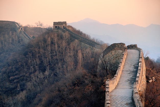 Great Wall sunset