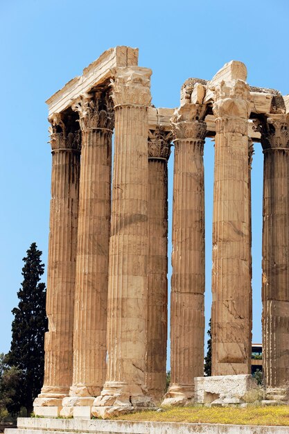 Greek temple in ruins