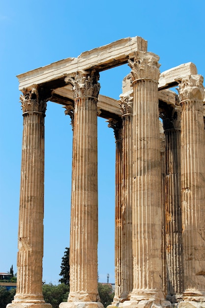 Greek temple in ruins