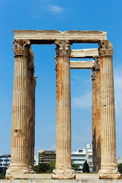 Greek temple in ruins