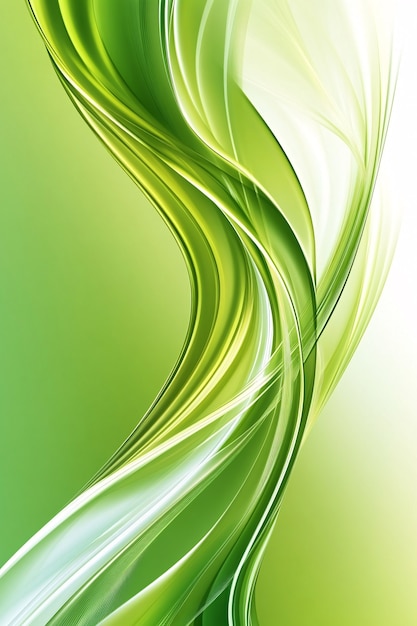 Free Photo green abstract background