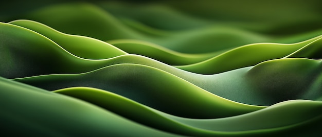 Free Photo green abstract background