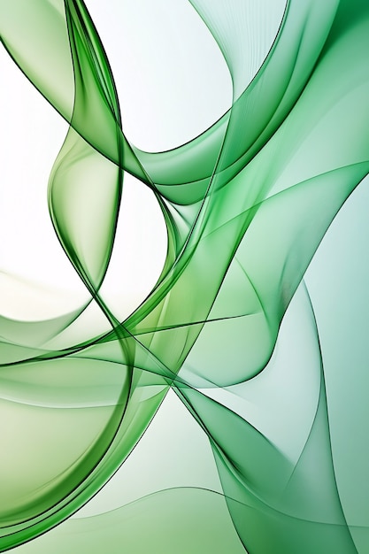 Free Photo green abstract background