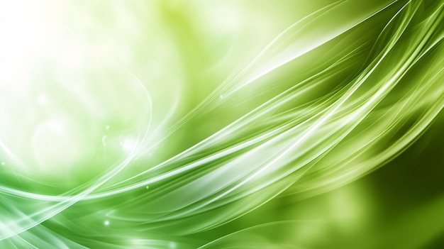 Free Photo green abstract background