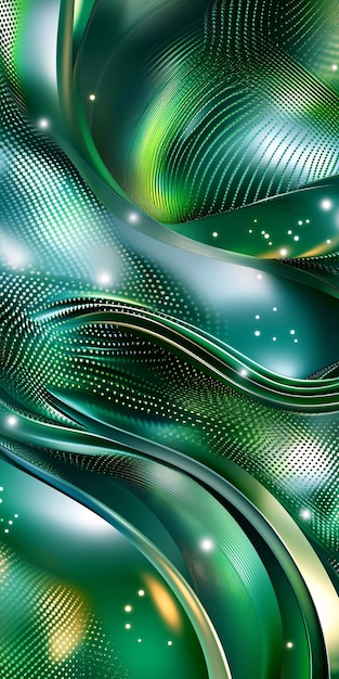 Free Photo green abstract background