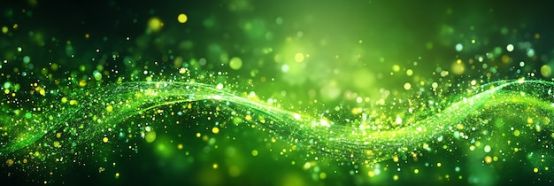 Green abstract background